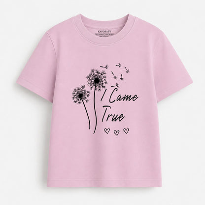 I Made A Wish I Came True matching t-shirt set flat lay 4 KayoBaby