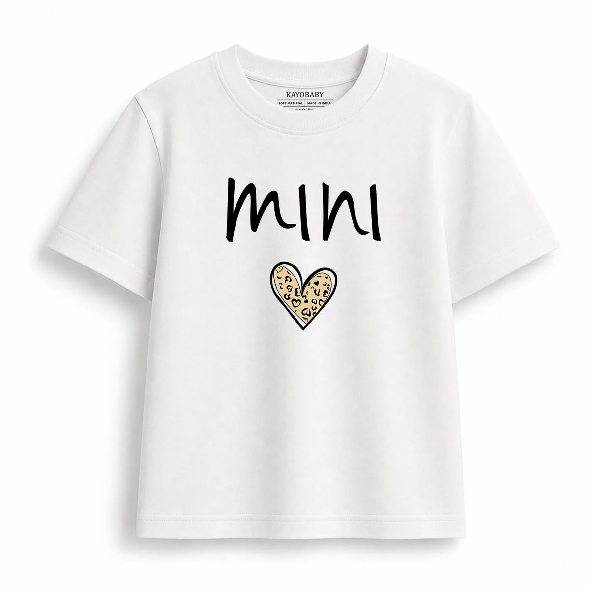 Mama and Mini matching t-shirt set flat lay 4 KayoBaby