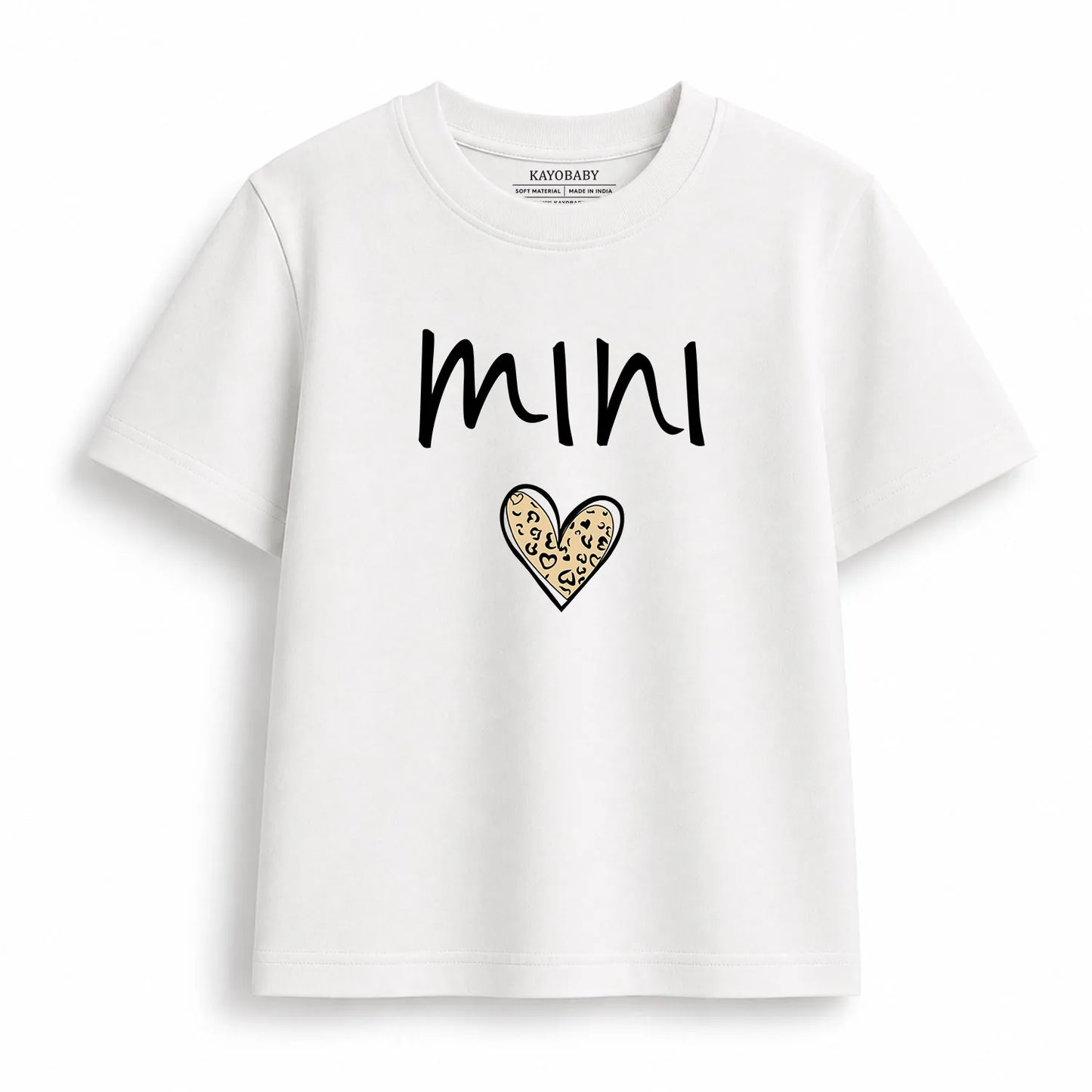 Mama and Mini matching t-shirt set flat lay 4 KayoBaby