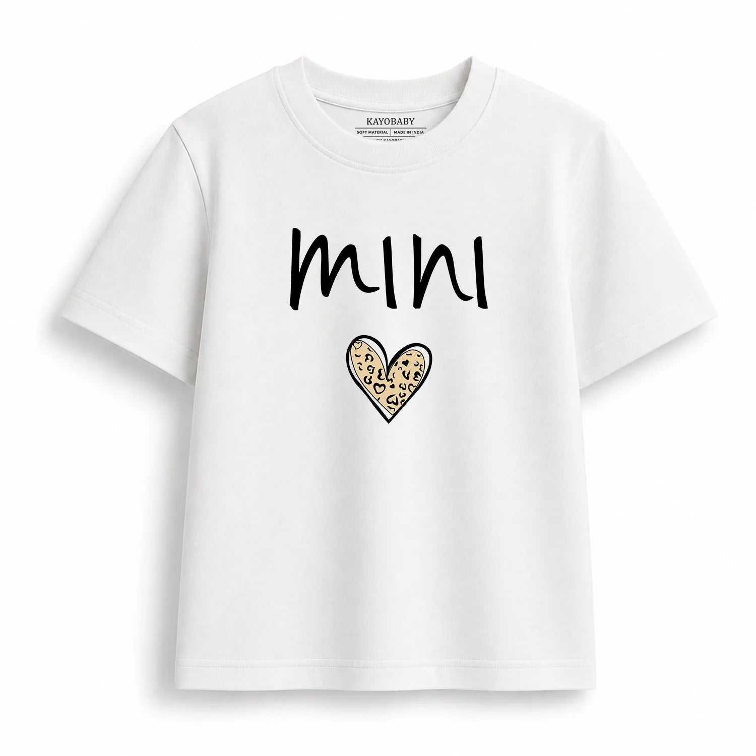 Mama and Mini matching t-shirt set flat lay 4 KayoBaby