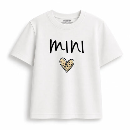 Mama and Mini matching t-shirt set flat lay 4 KayoBaby