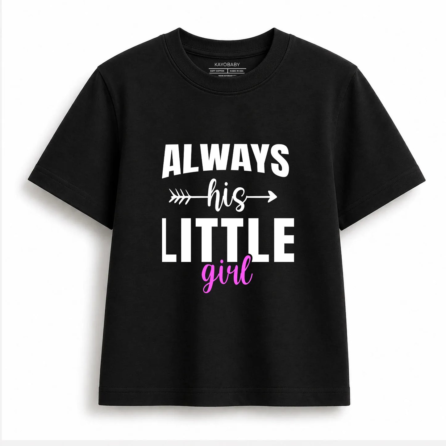 Always Her Hero & Always His Little Girl Matching T-Shirt Set
