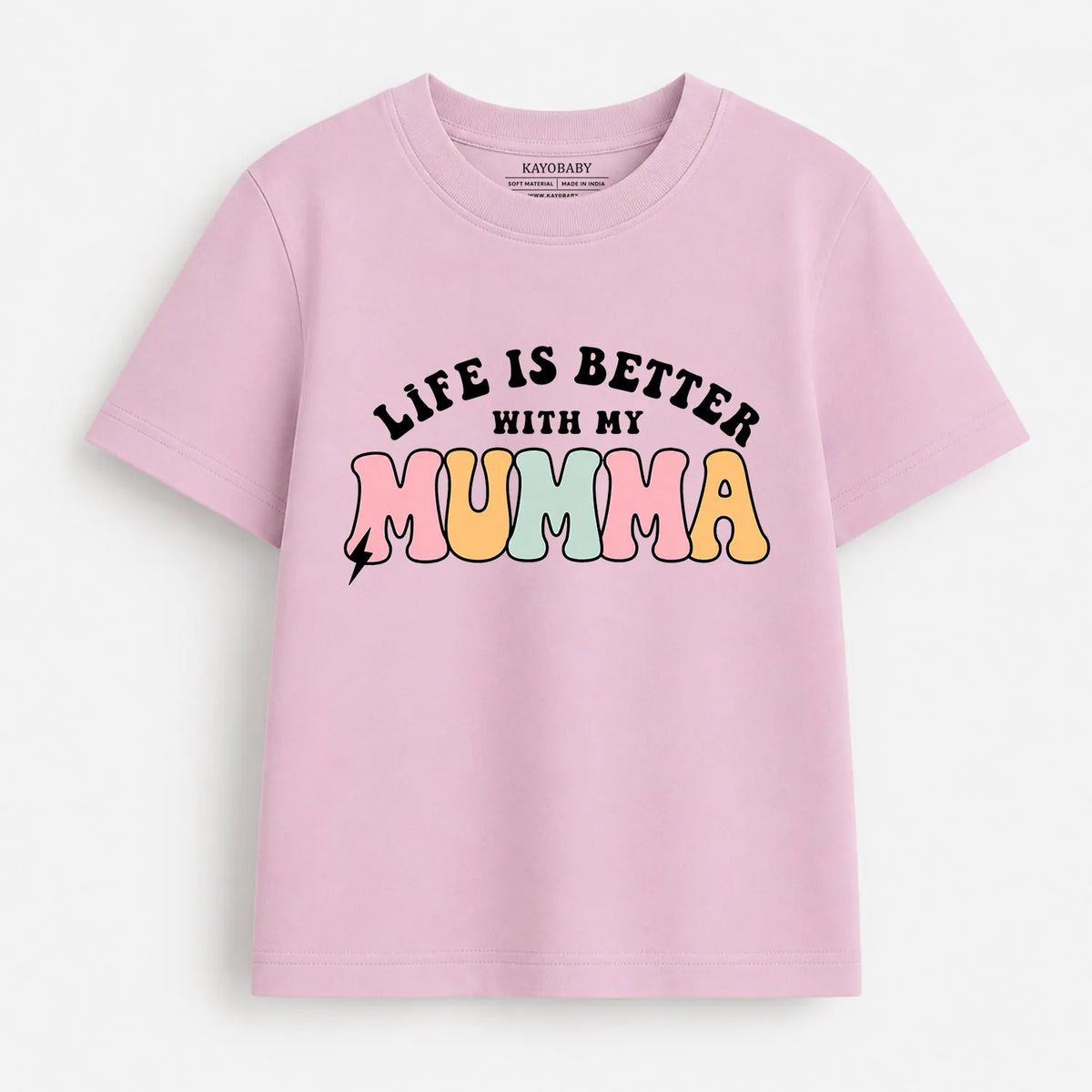 Life Is Better With My Girl matching t-shirt set flat lay 4 KayoBaby