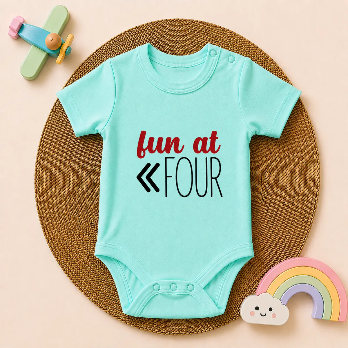 12-Piece Baby Milestone Romper Set