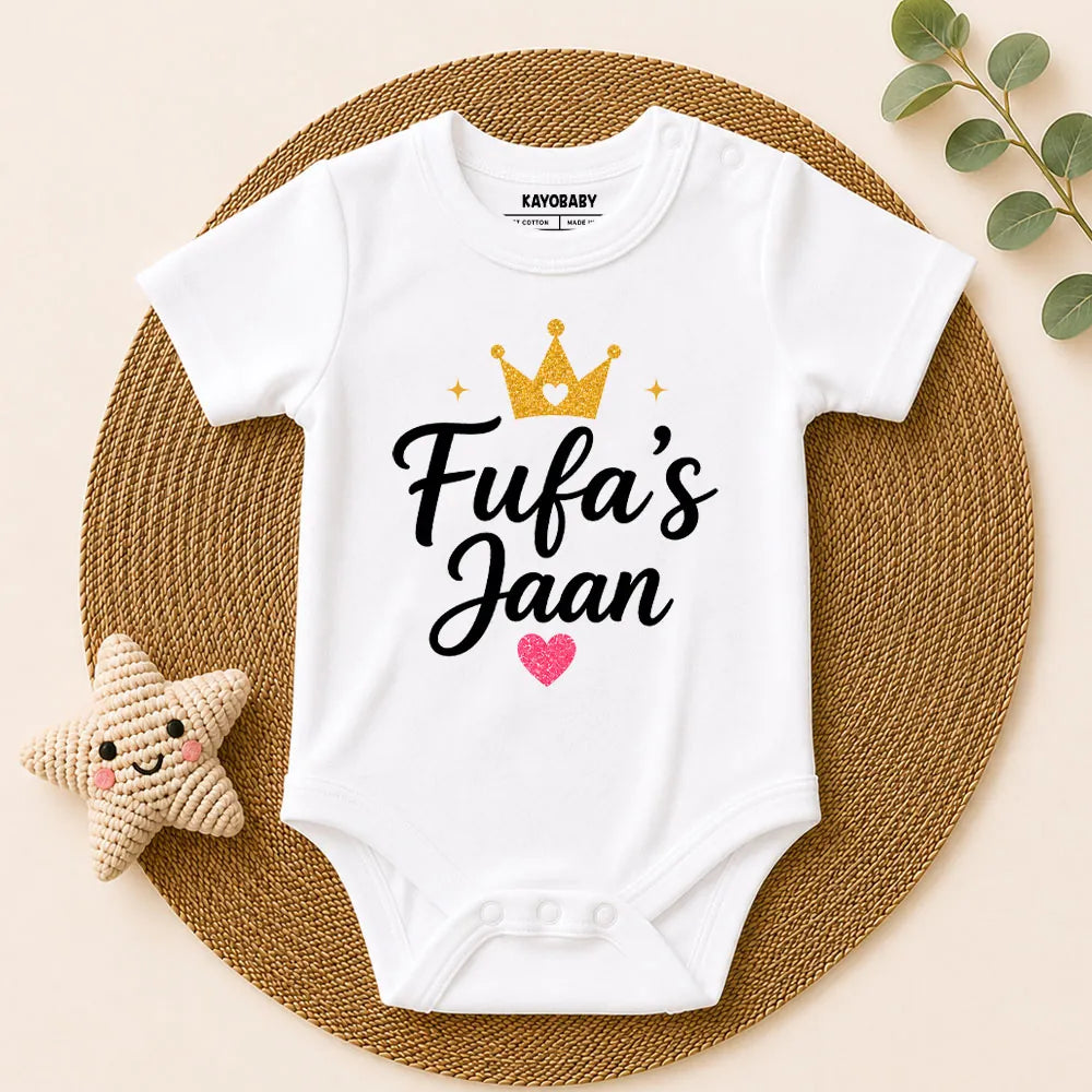 Fufa's Jaan Baby Romper | Cute Fufa & Baby Bond Outfit