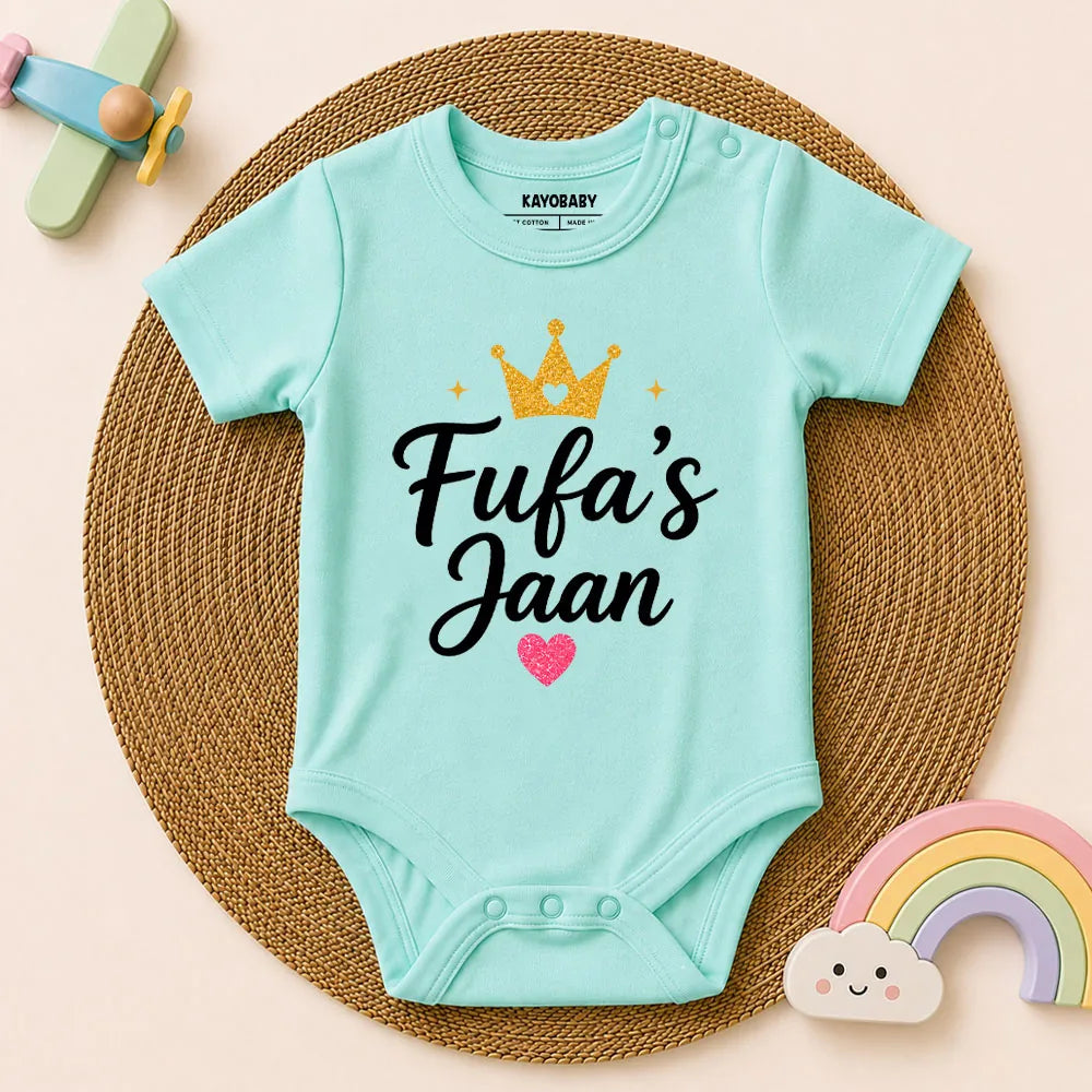 Fufa's Jaan Baby Romper | Cute Fufa & Baby Bond Outfit