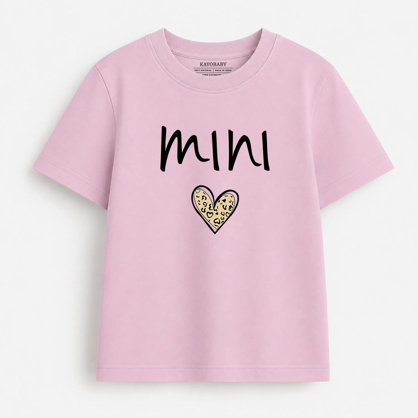 Mama and Mini matching t-shirt set flat lay 5 KayoBaby