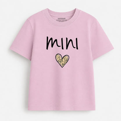 Mama and Mini matching t-shirt set flat lay 5 KayoBaby
