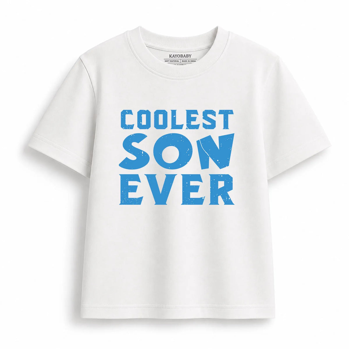 Coolest Dad Ever Coolest Son Ever matching t-shirt set flat lay 5 KayoBaby