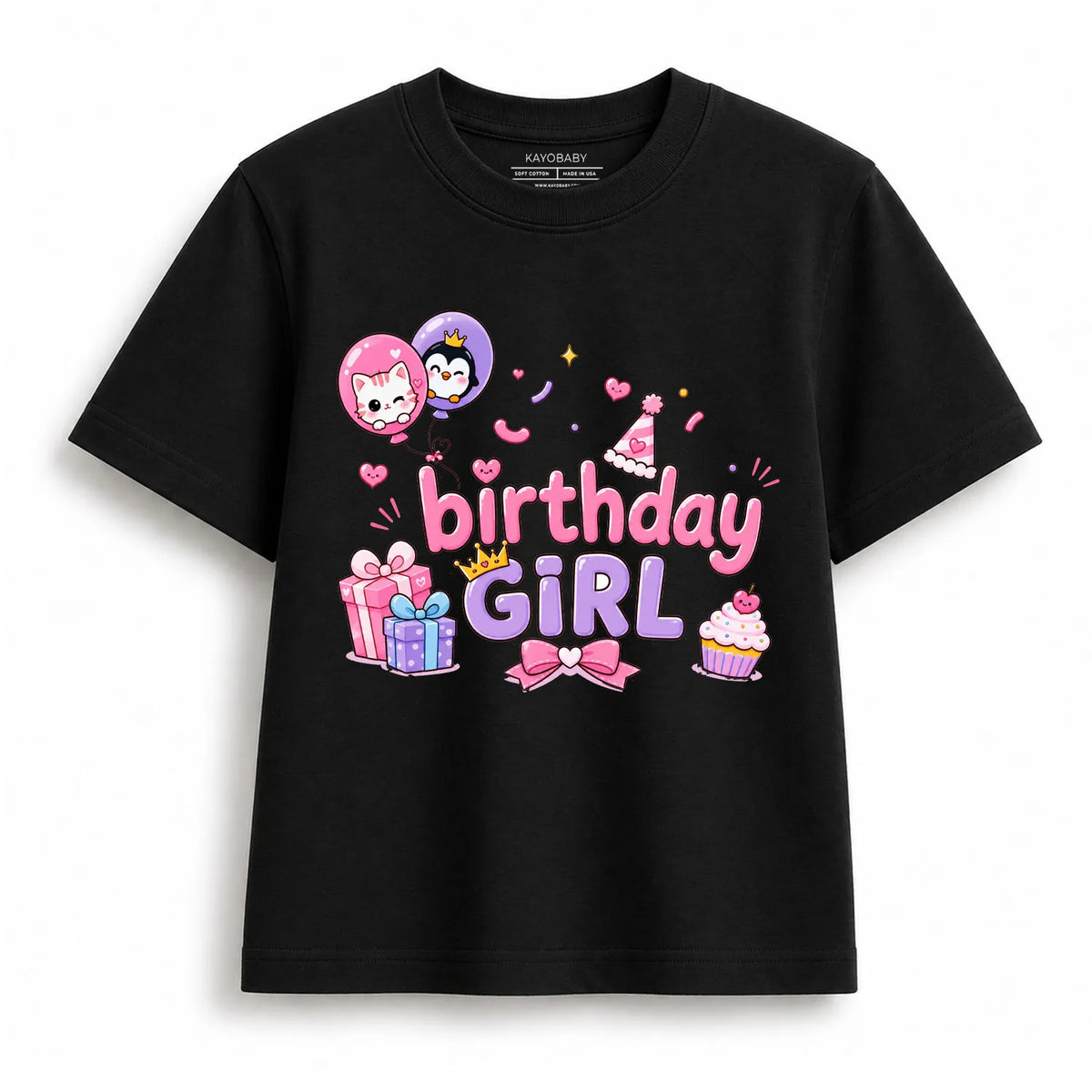 Birthday Girl Cute Kids T-Shirt
