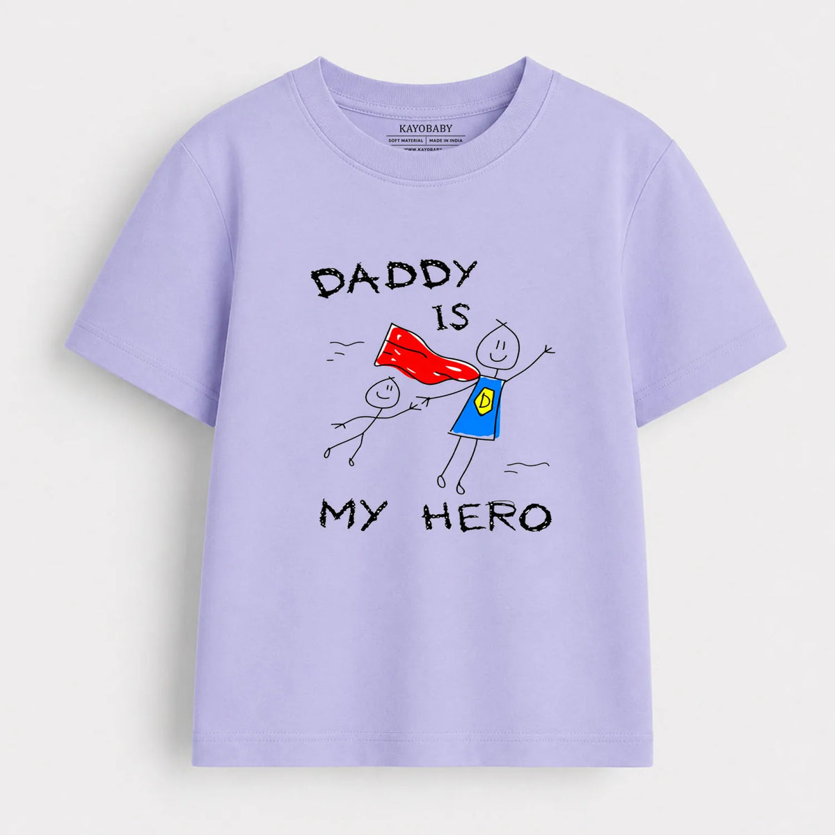 Daddy Is My Hero Kids T-Shirt