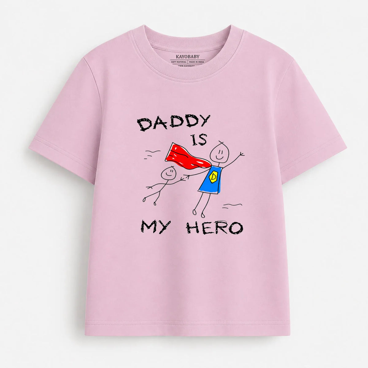 Daddy Is My Hero Kids T-Shirt