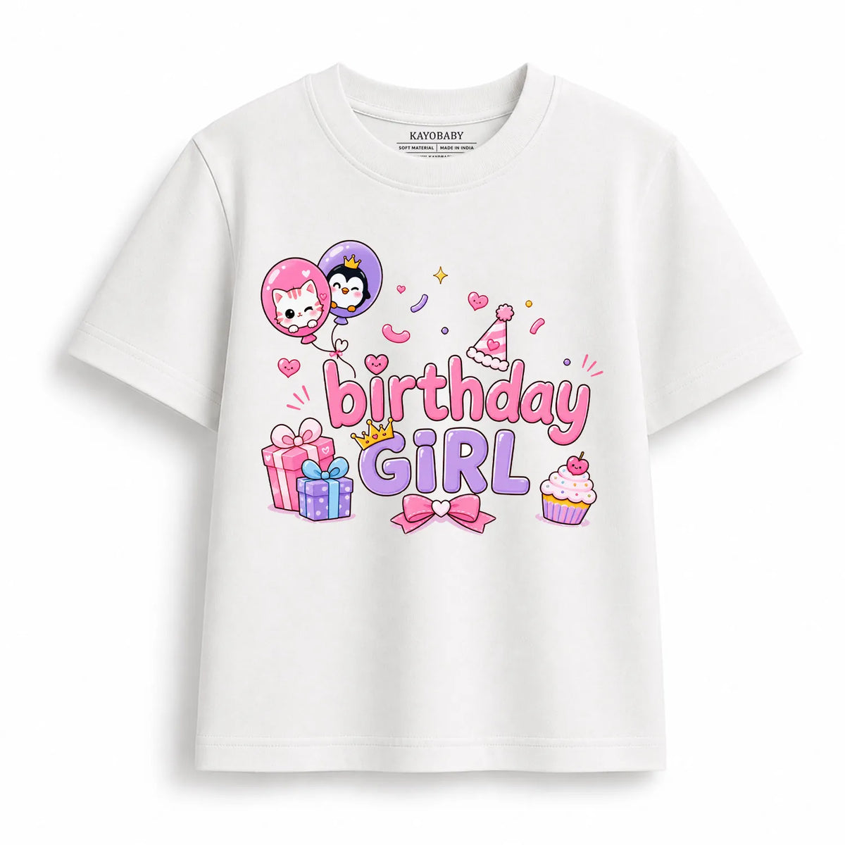 Birthday Girl Cute Kids T-Shirt