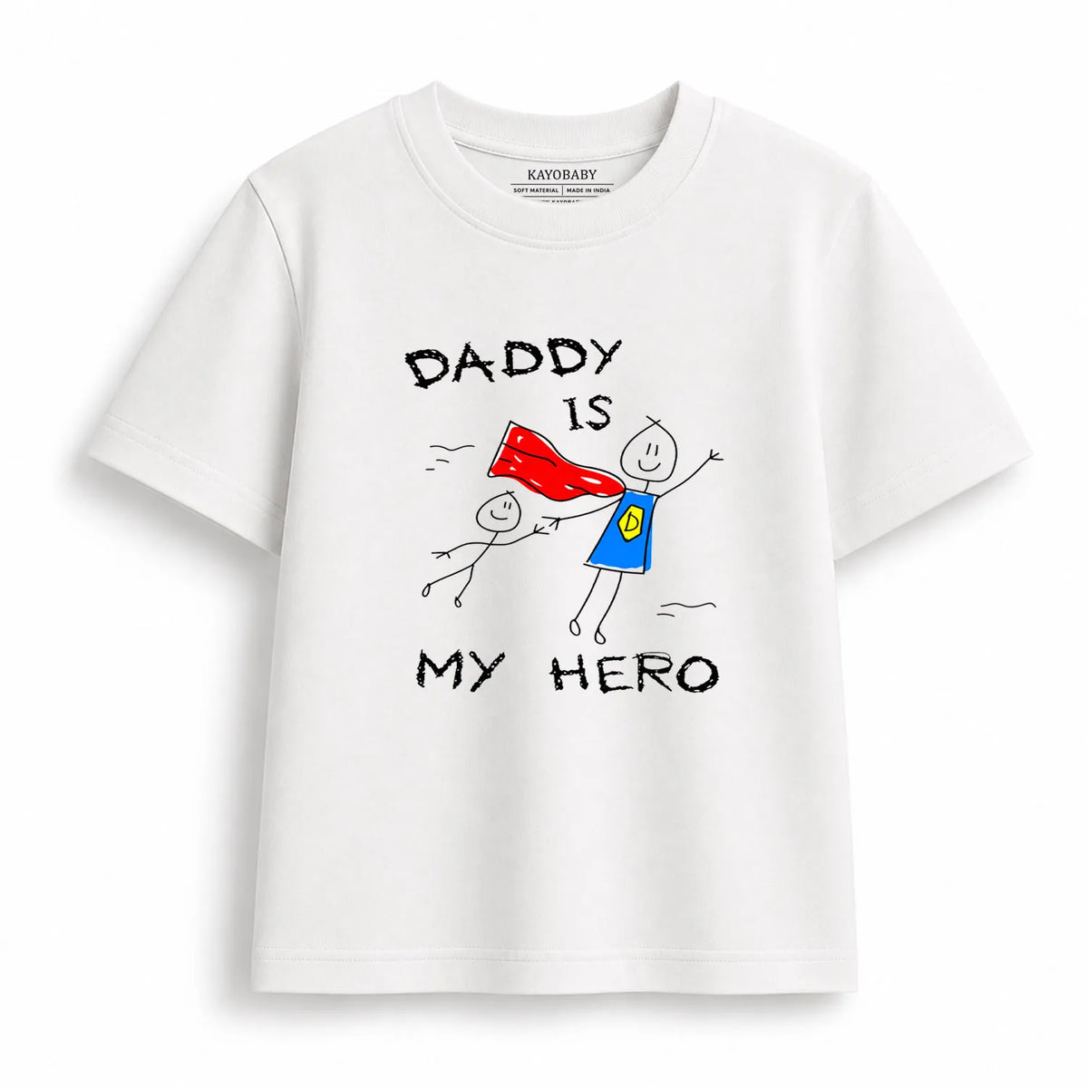 Daddy Is My Hero Kids T-Shirt