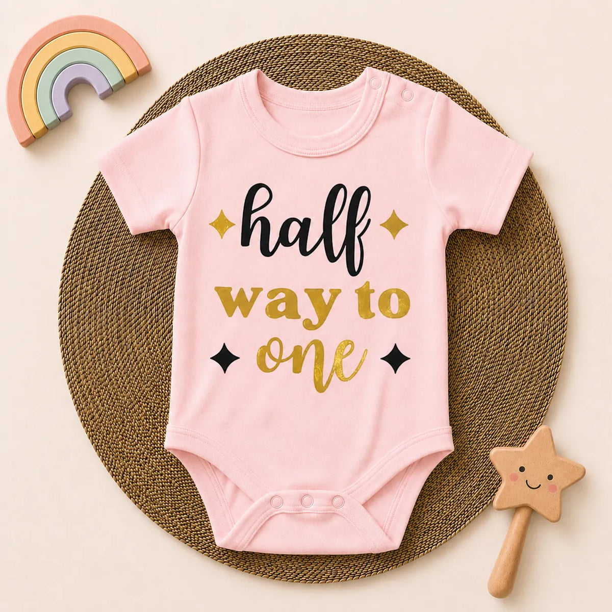 Baby Milestone Gift Set 0- 12 Month - Pack of 12 Rompers
