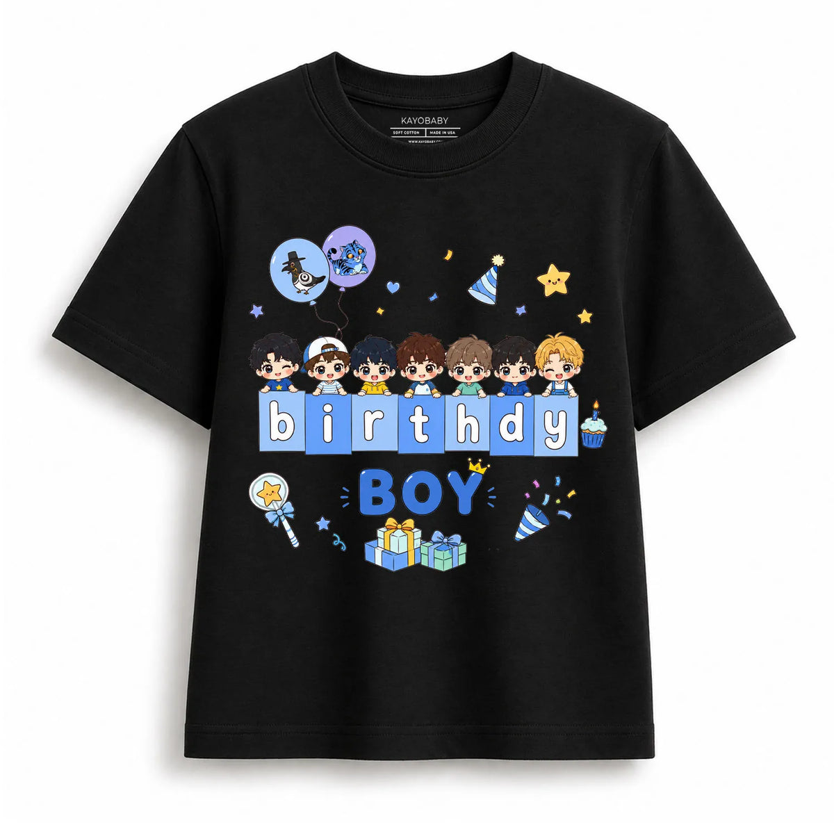 Birthday Boy Kawaii Kids T-Shirt