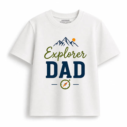 Explorer Dad, Explorer Mom & Little Explorer Matching Family T-Shirts