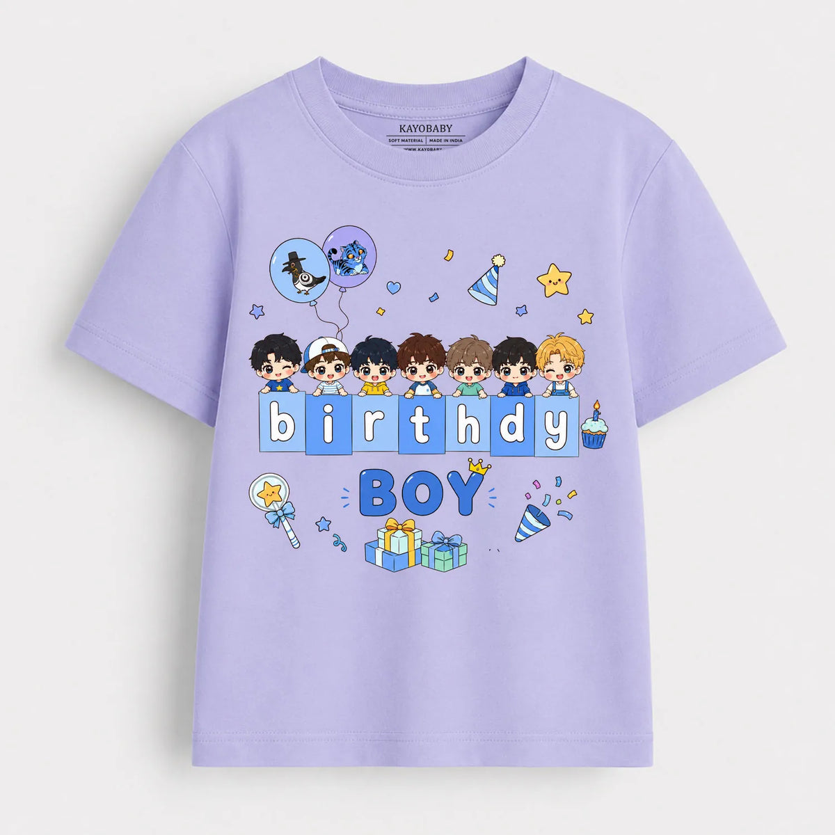 Birthday Boy Kawaii Kids T-Shirt
