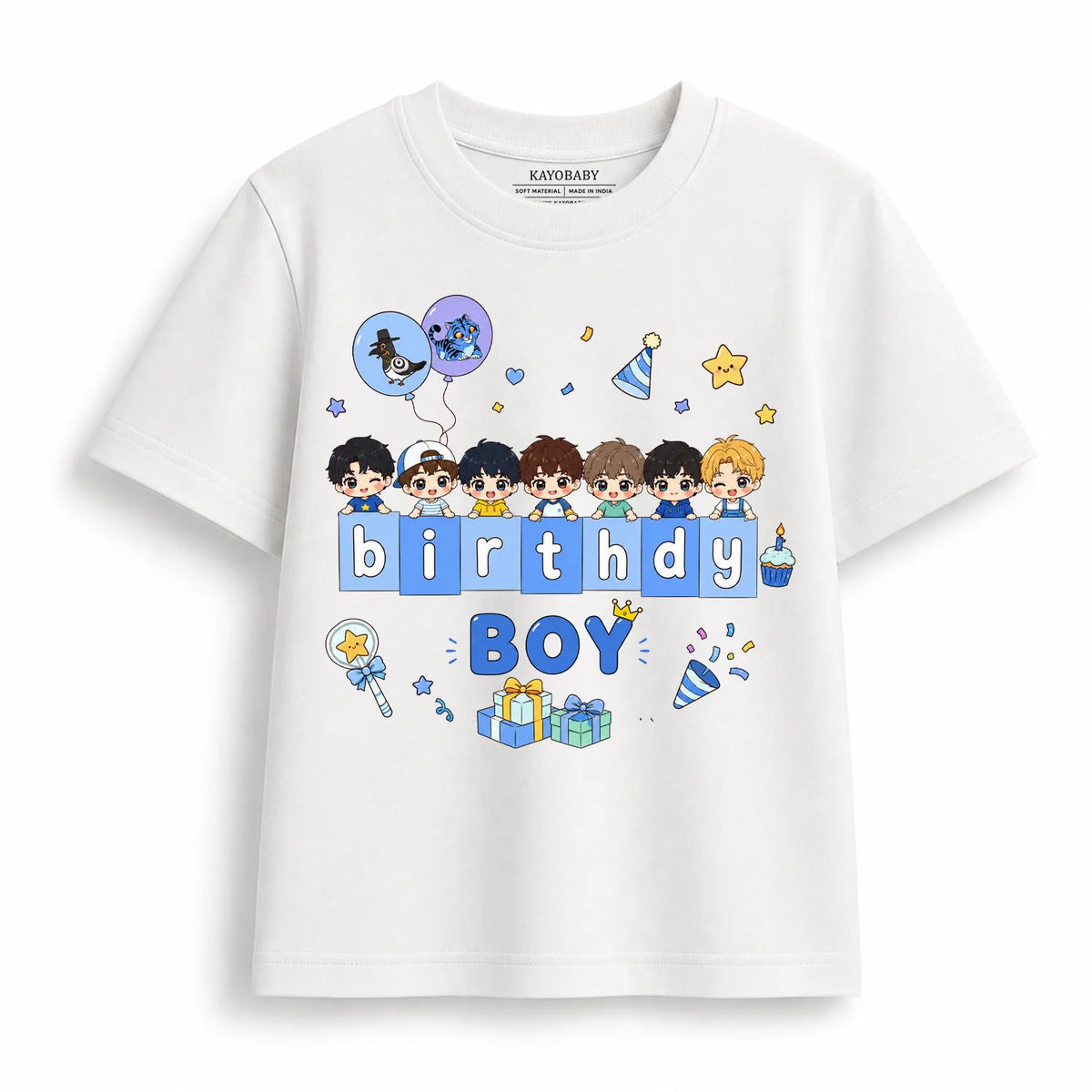 Birthday Boy Kawaii Kids T-Shirt
