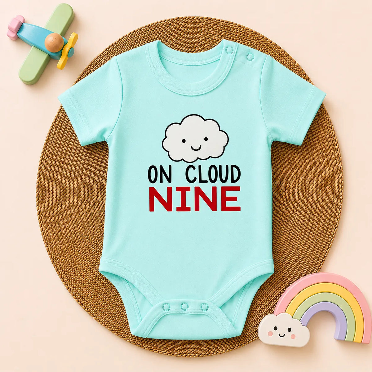 12-Piece Baby Milestone Romper Set