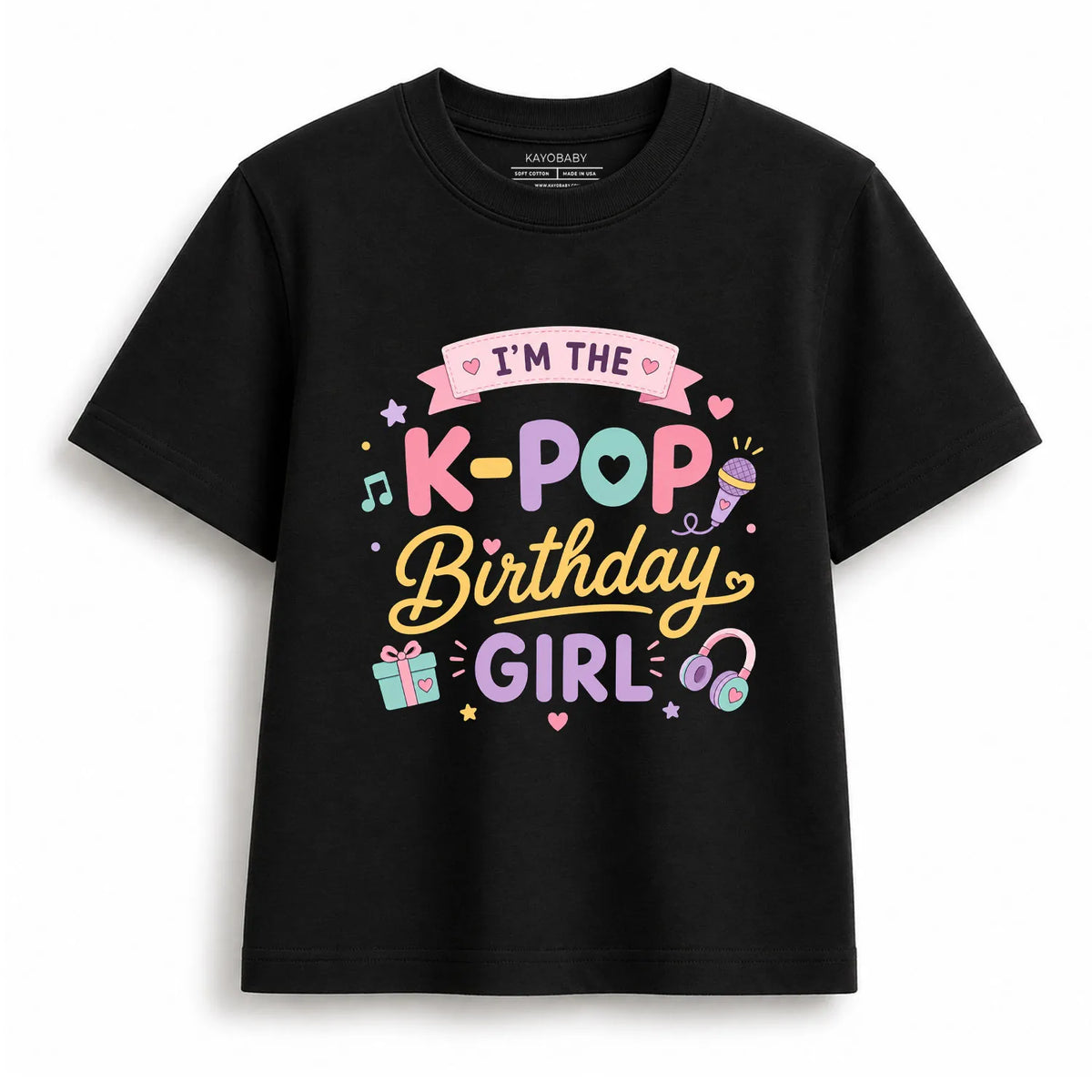 I'm the K-Pop Birthday Girl Kids T-Shirt