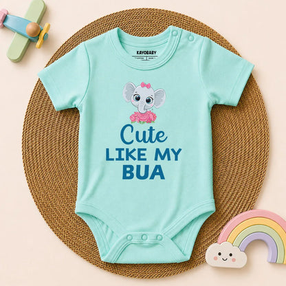 Cute Like My Bua-Elephant print