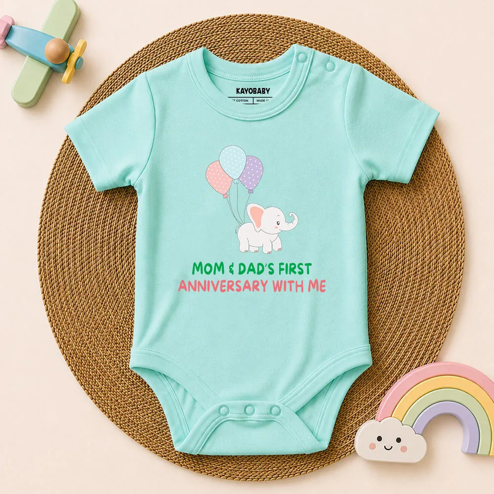 First Anniversary Baby Romper