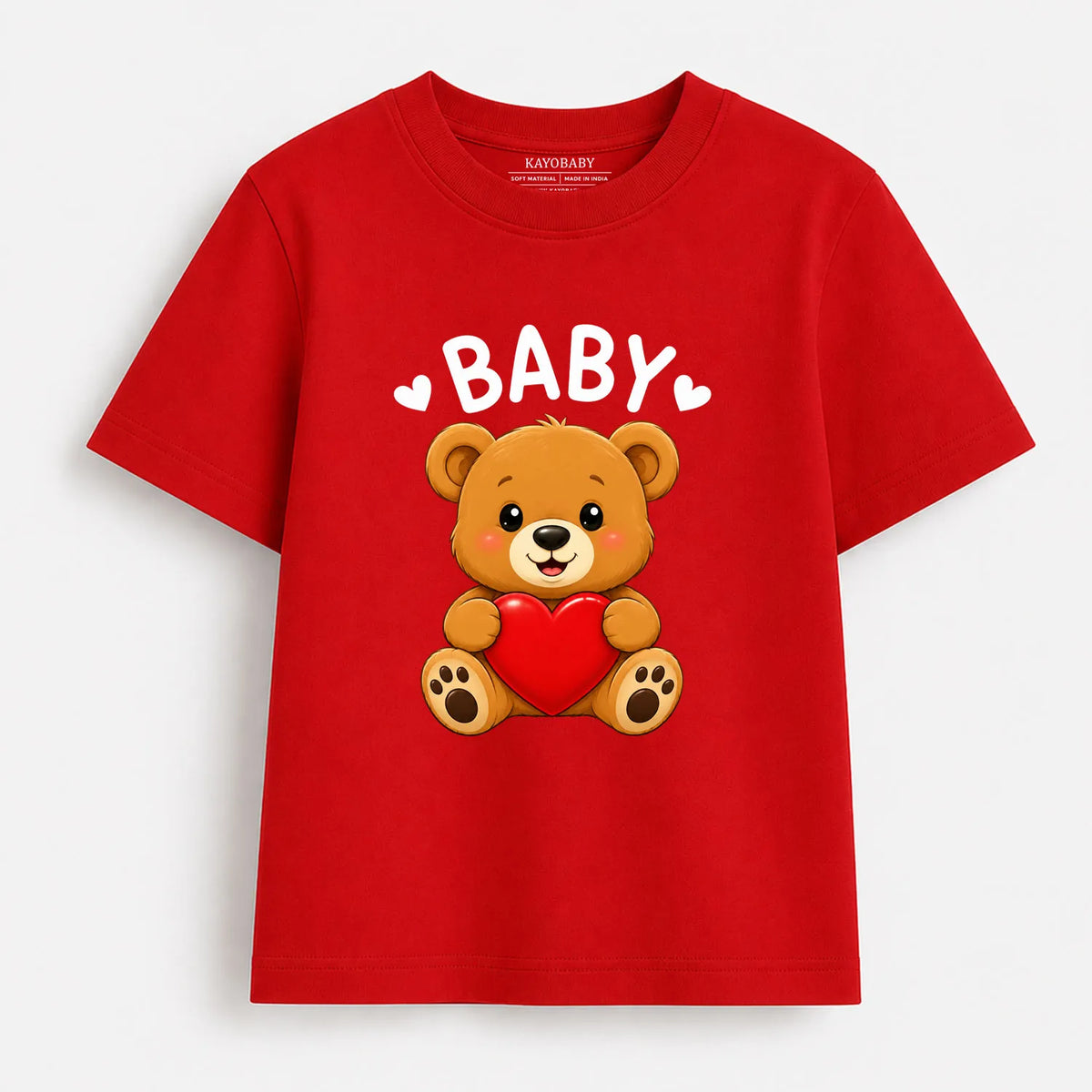 Our Little Teddy family matching t-shirt combo black KayoBaby