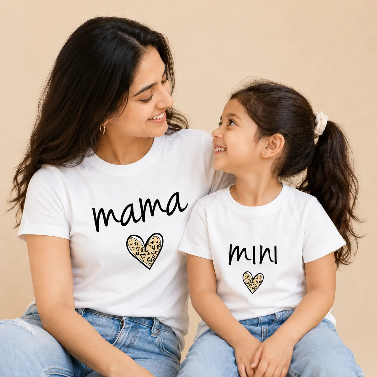 Mama and Mini matching mother daughter t-shirt set lifestyle KayoBaby