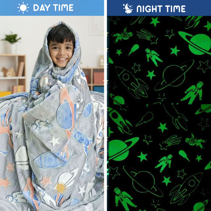 Babybug's Magical Glow-in-the-Dark Blanket – Rocket Adventure