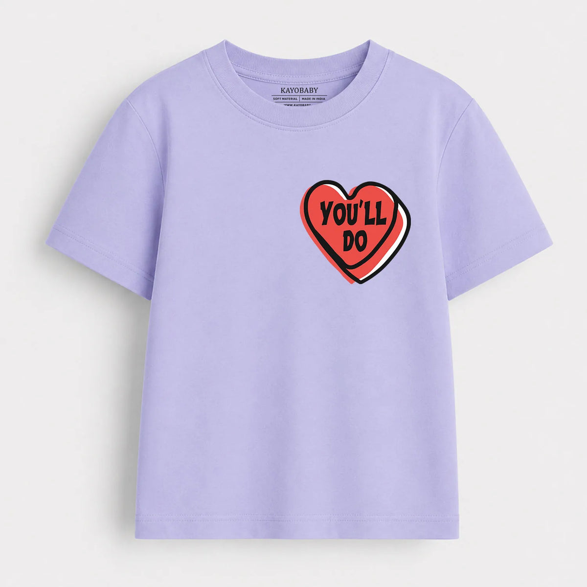 You Will Do sibling kids t-shirt lavender KayoBaby