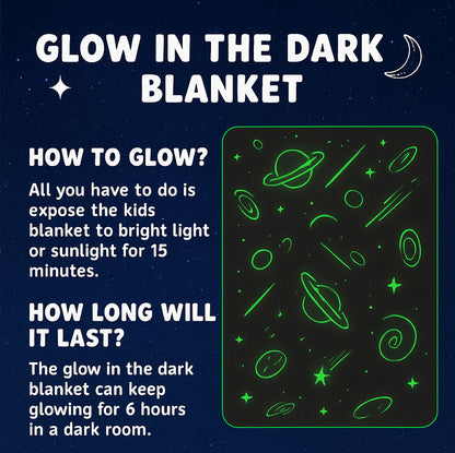 Babybug's Magical Glow-in-the-Dark Blanket – Rocket Adventure