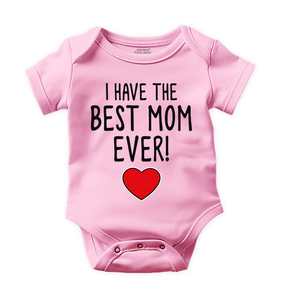 Mom and Dad Pack of 3 Rompers for Baby Girl - Set B