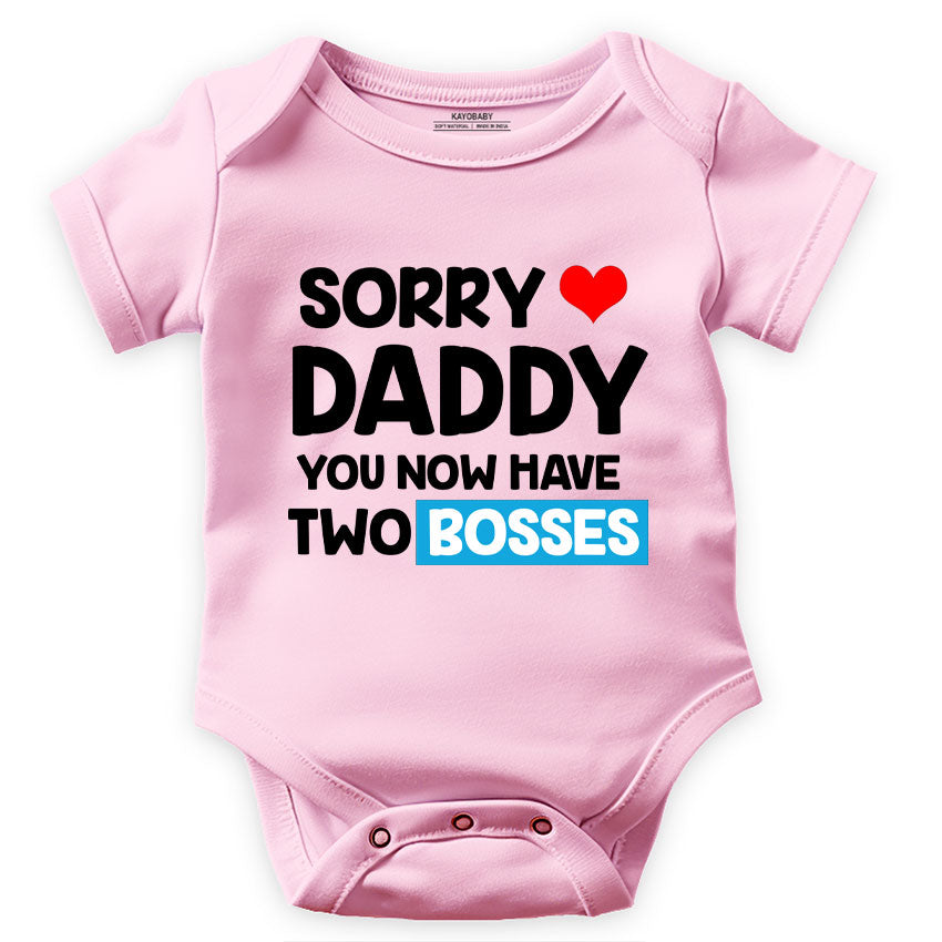 Sorry Daddy, You Now Have Two Bosses!