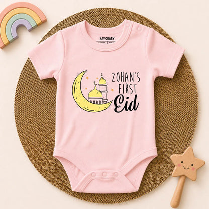 First Eid Customize Romper- Moon Design