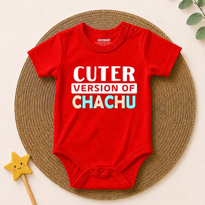 Cuter Version of Chachu baby romper red KayoBaby India