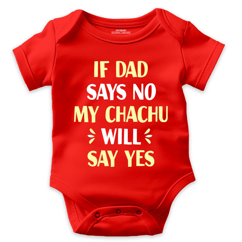 If Dad Says No My Chachu Will Say Yes!