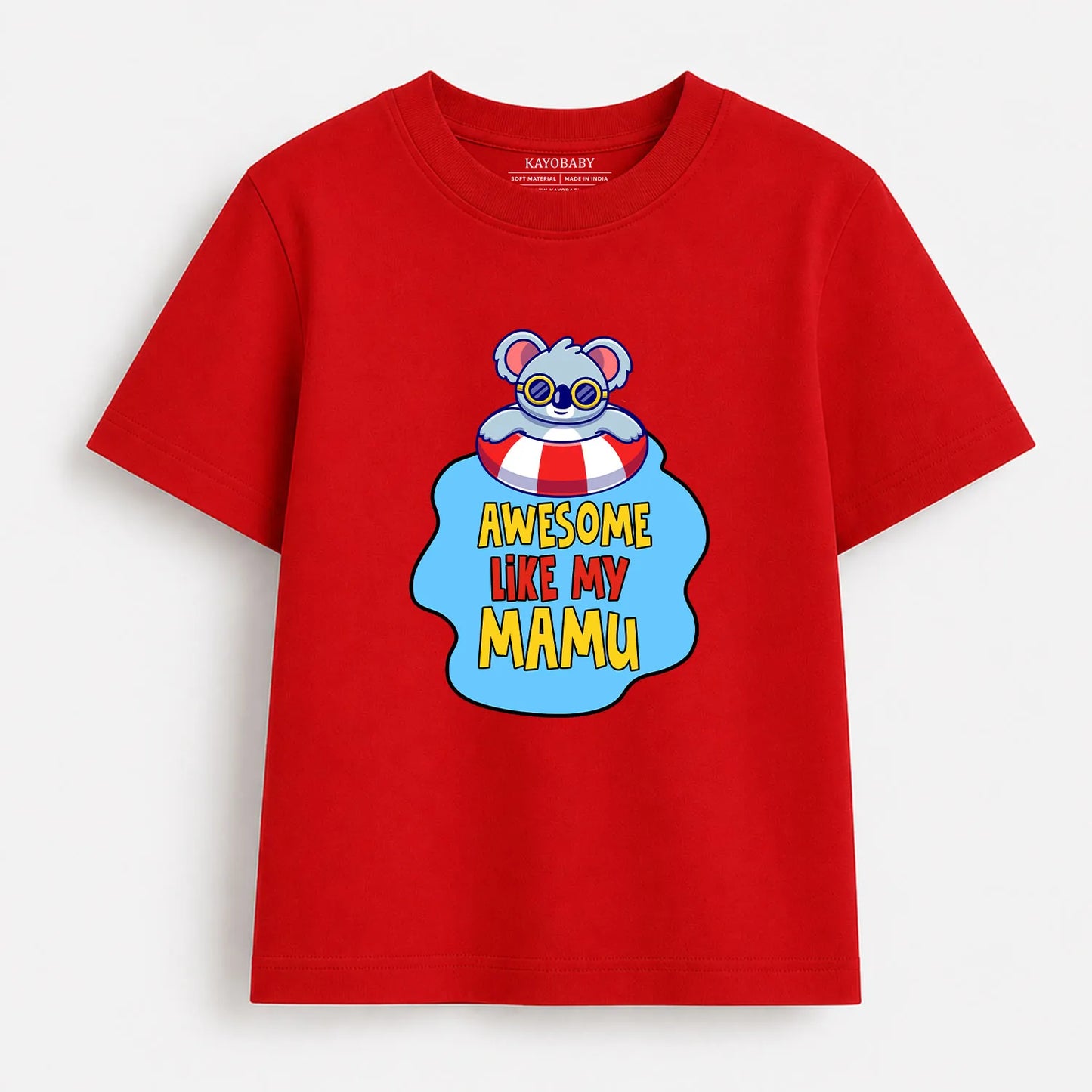 Awesome Like My Mamu Kids T-Shirt
