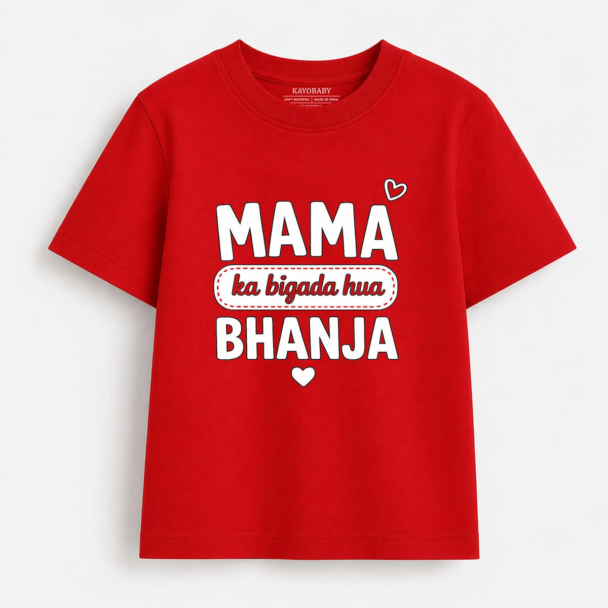 Mama Ka Bigada Hua Bhanja Kids T-Shirt