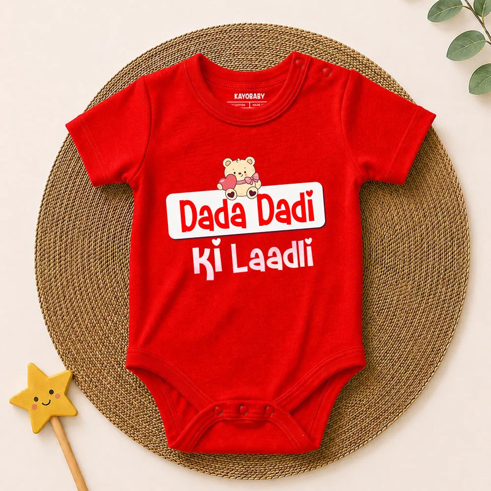 Dada Dadi Ki Laadli Baby Romper