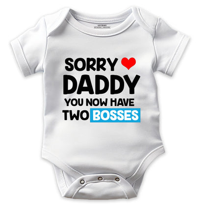Sorry Daddy, You Now Have Two Bosses!