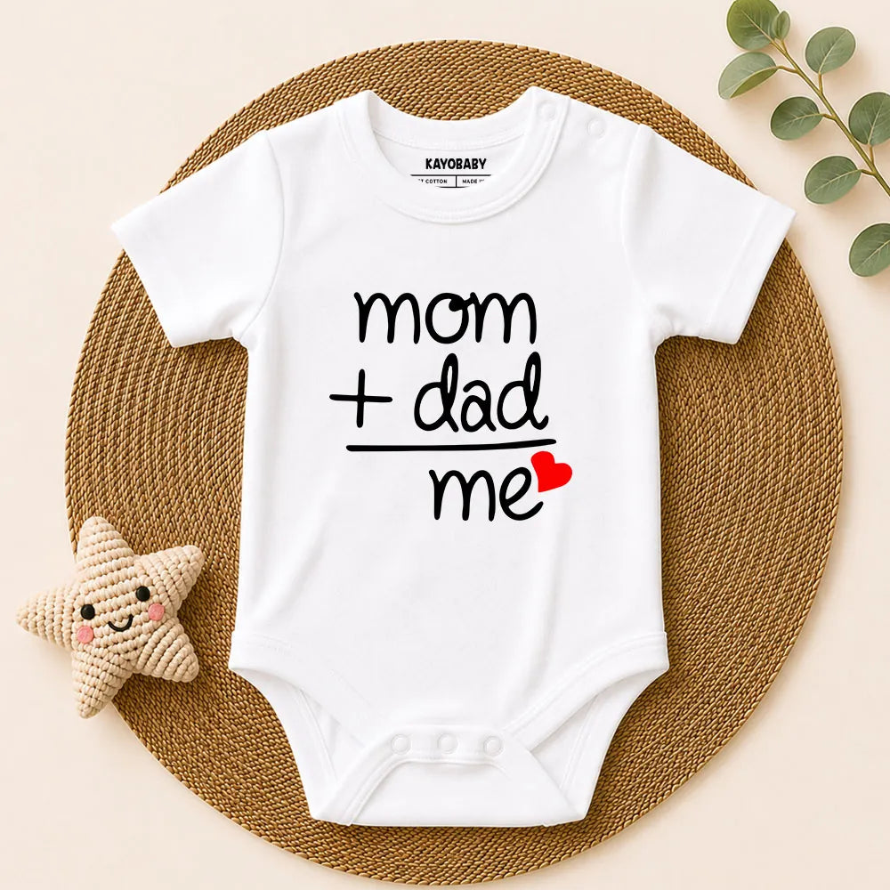 Mom + Dad = Me