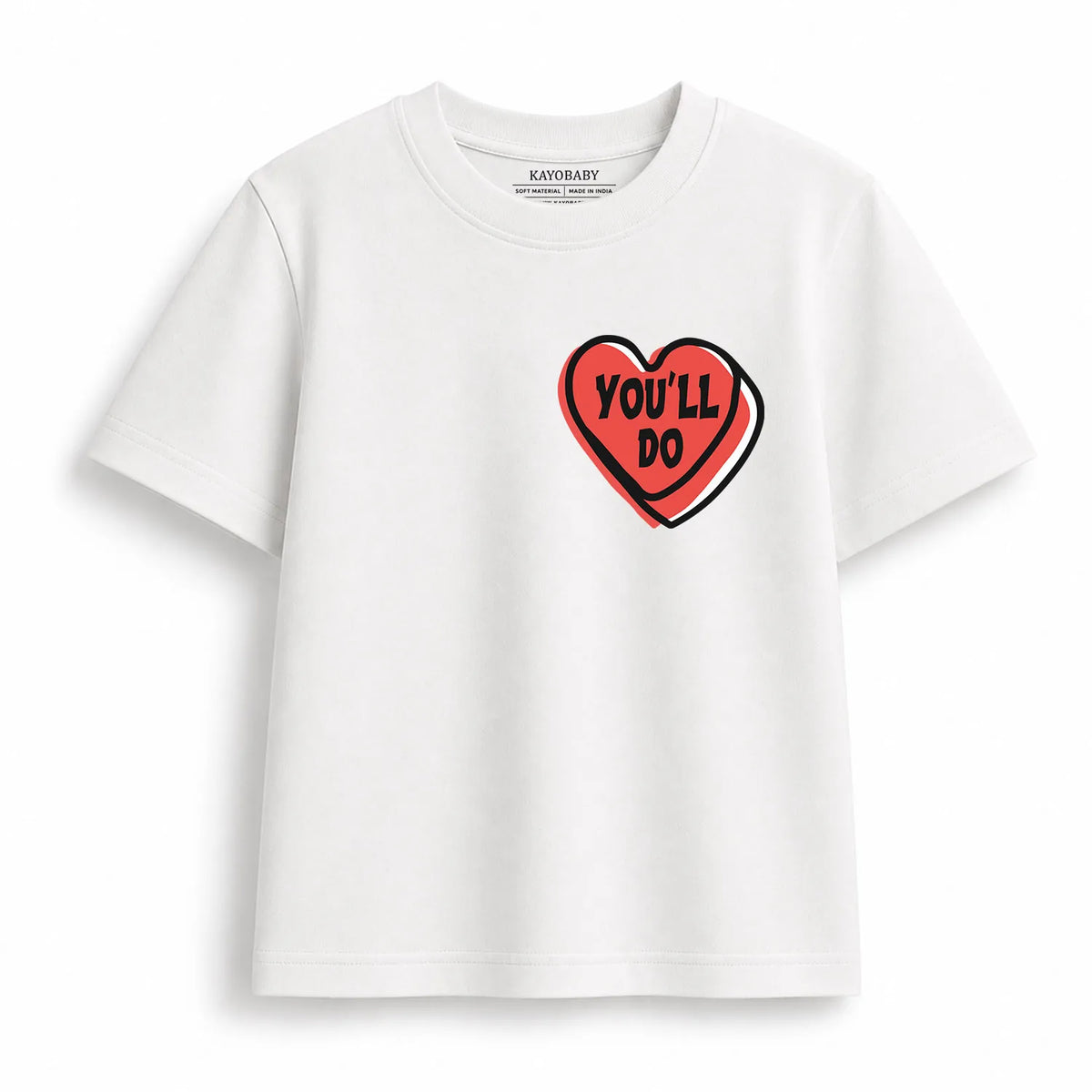 You Will Do sibling kids t-shirt white KayoBaby