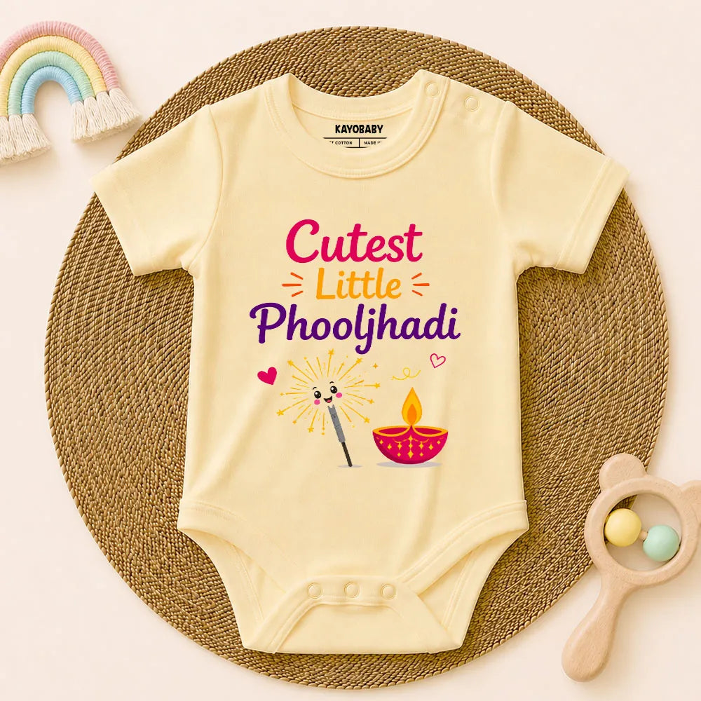 Cutest Little Phooljhadi Baby Romper