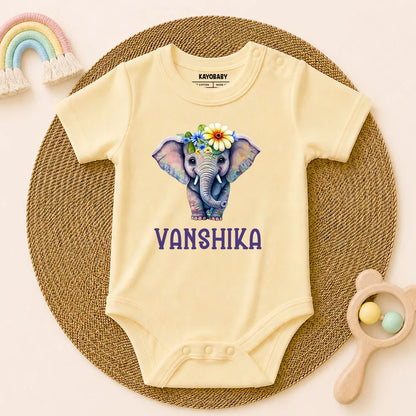 Baby Elephant Romper-Customize