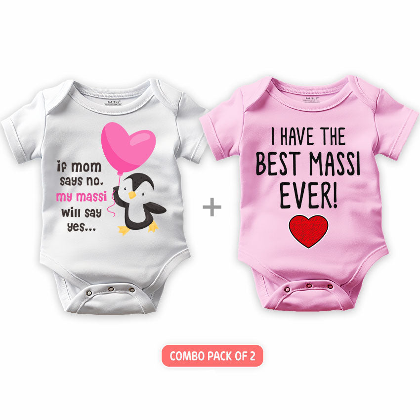 Best Massi Ever Combo Pack Of 2 Rompers