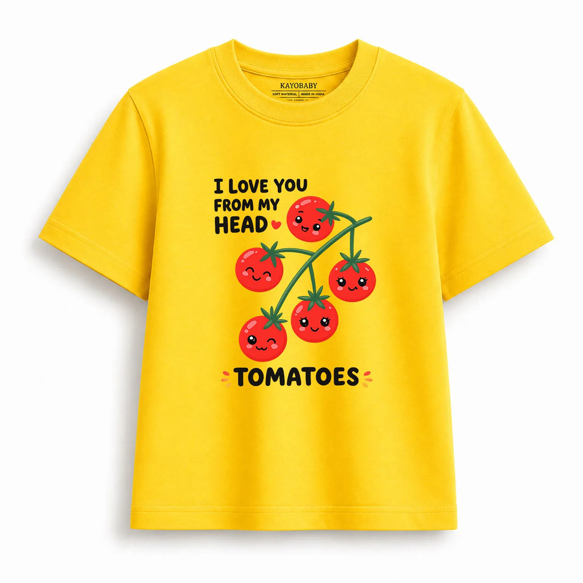 I Love You From My Head Tomatoes Kids T-Shirt