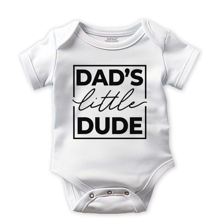 Dad's Little Dude - Romper Combo Set of 2
