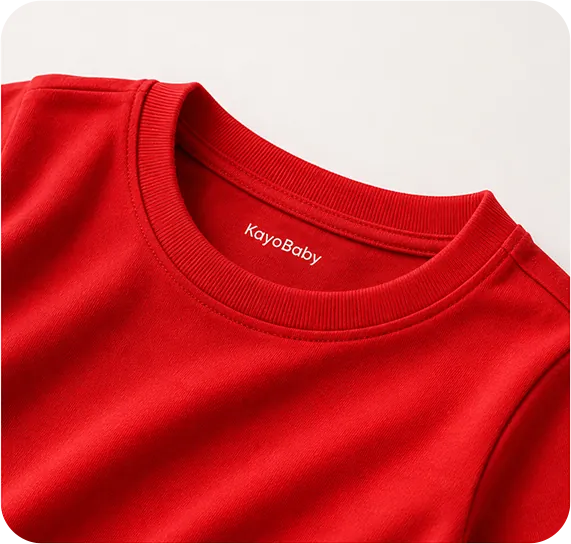 A gentle, stretchable ribbed collar