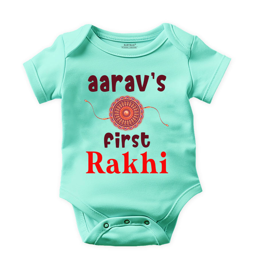First Rakhi Customized